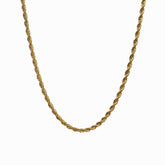Rope Necklace - Gold