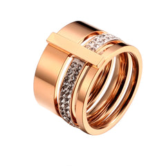 Rings for Woman Men Stones and Crystals Ring Luxury Jewelry Gift - Guangzhou Mingshixuan Jewellery CO.,Ltd