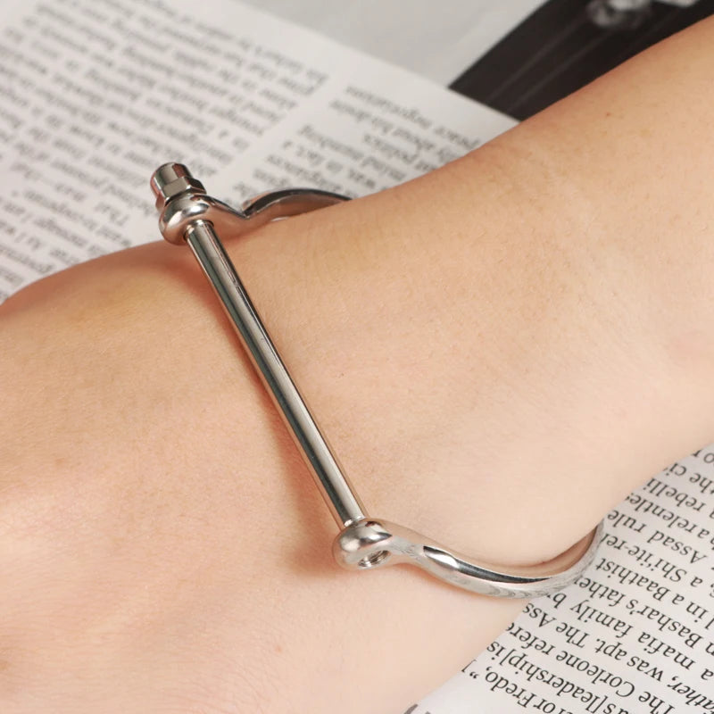 Fashion Punk Love Bangle Horseshoe Bracelets - Guangzhou Mingshixuan Jewellery CO.,Ltd