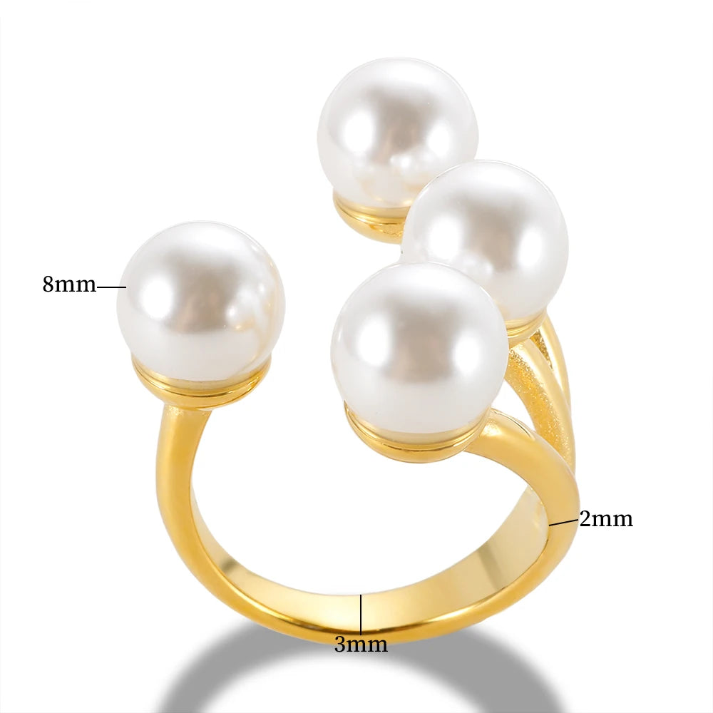 Natural Freshwater Pearl Ring - Guangzhou Mingshixuan Jewellery CO.,Ltd