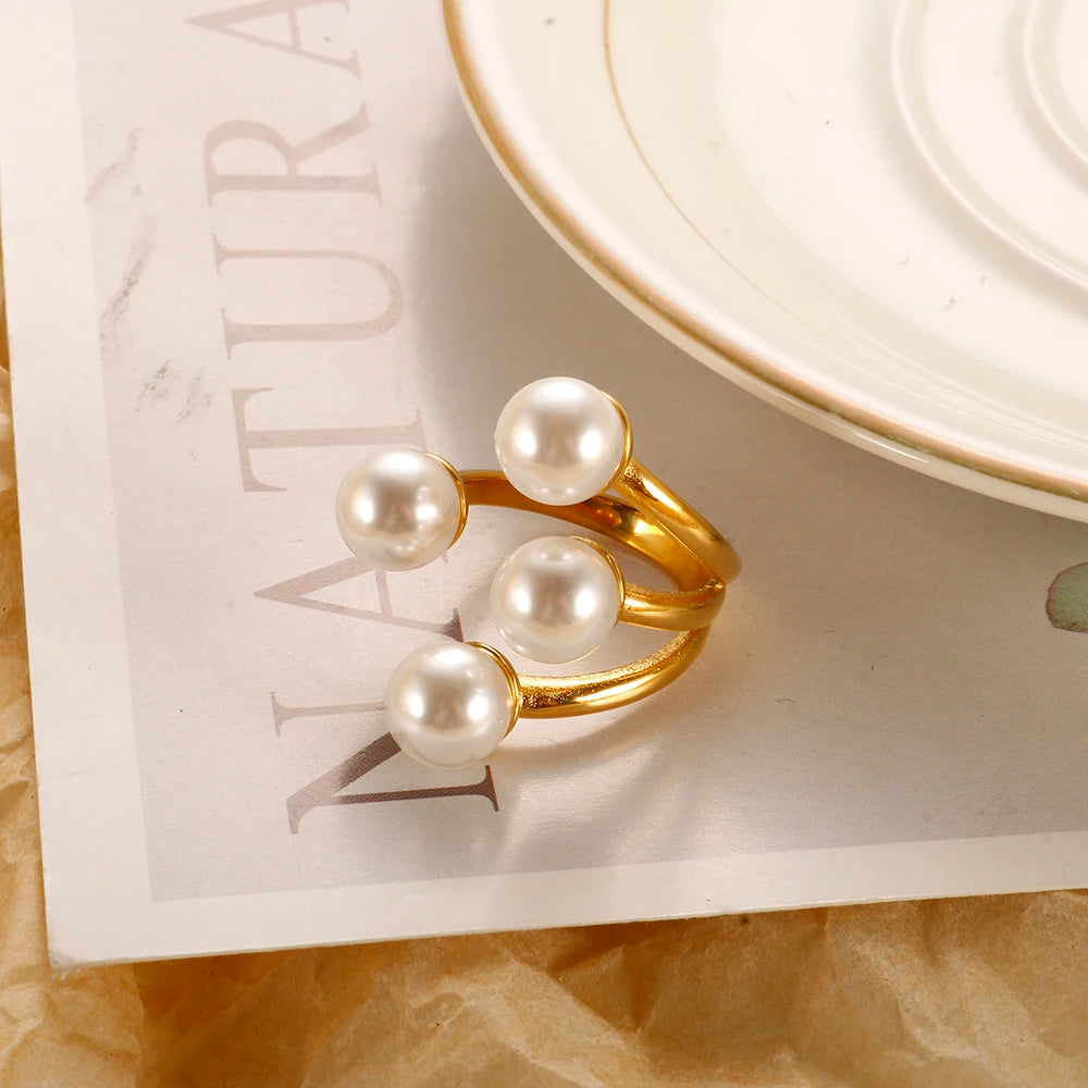 Natural Freshwater Pearl Ring - Guangzhou Mingshixuan Jewellery CO.,Ltd