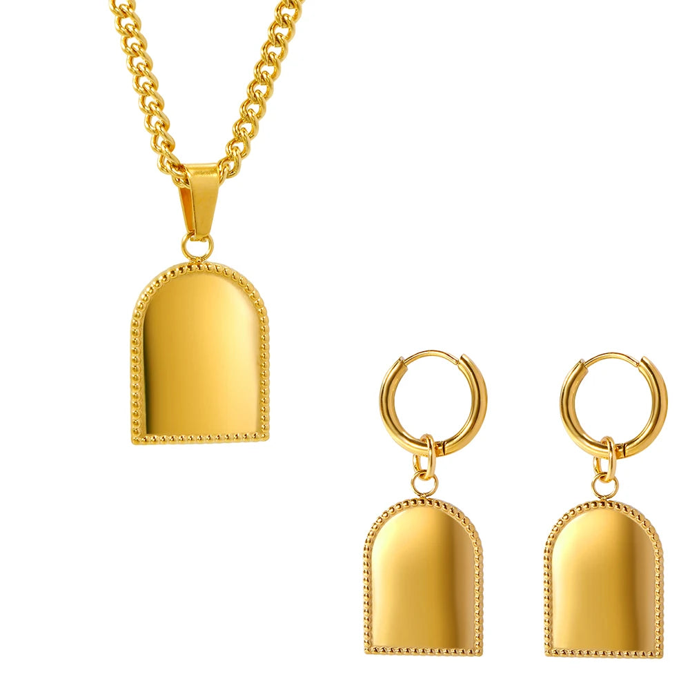 Latest Design Clock Case Pendant Necklace Earrings - Guangzhou Mingshixuan Jewellery CO.,Ltd