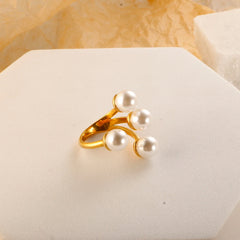 Natural Freshwater Pearl Ring - Guangzhou Mingshixuan Jewellery CO.,Ltd