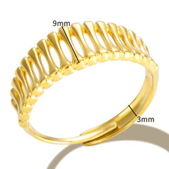 Opening Hollow Finger Ring Fashionable Jewelry - Guangzhou Mingshixuan Jewellery CO.,Ltd