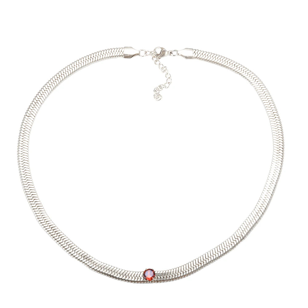 Cubic Zirconia Blade Chain Jewelry Crystal Bracelet Choker Necklace - Guangzhou Mingshixuan Jewellery CO.,Ltd