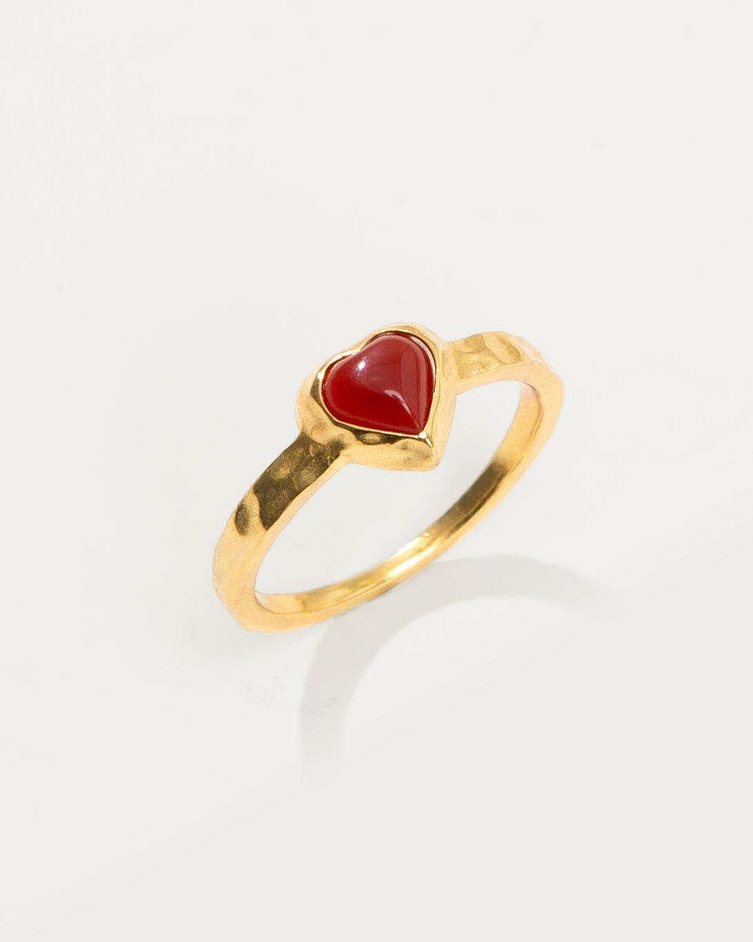 Lover Girl Carnelian Ring