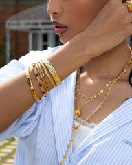 Tess's Treasure Carnelian Bangle