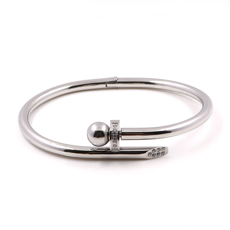 Stylish Screws Bangle for Women - Guangzhou Mingshixuan Jewellery CO.,Ltd