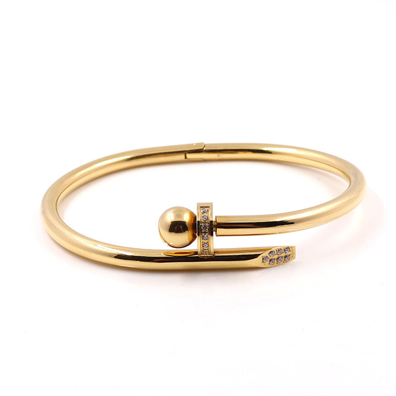 Stylish Screws Bangle for Women - Guangzhou Mingshixuan Jewellery CO.,Ltd